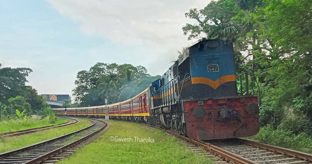 ICF Coaches Trial with Class M10A Locomotive