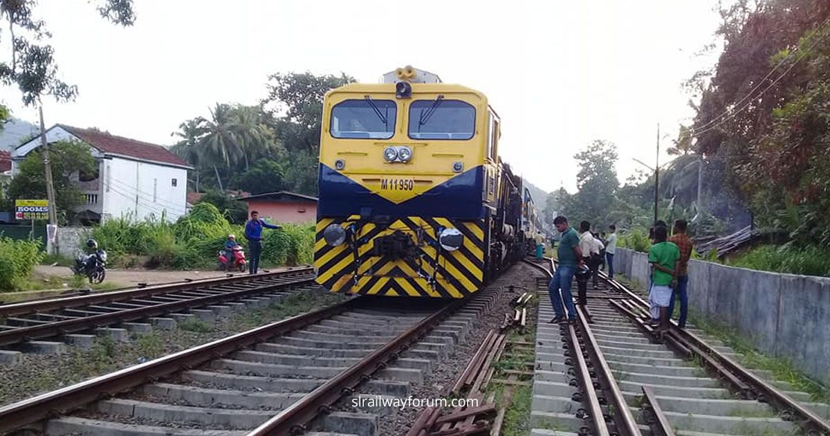 Train Breakdown at Alawwa